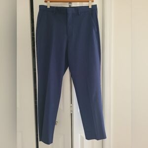 Express Modern Tech Suit pant  classic blue washable